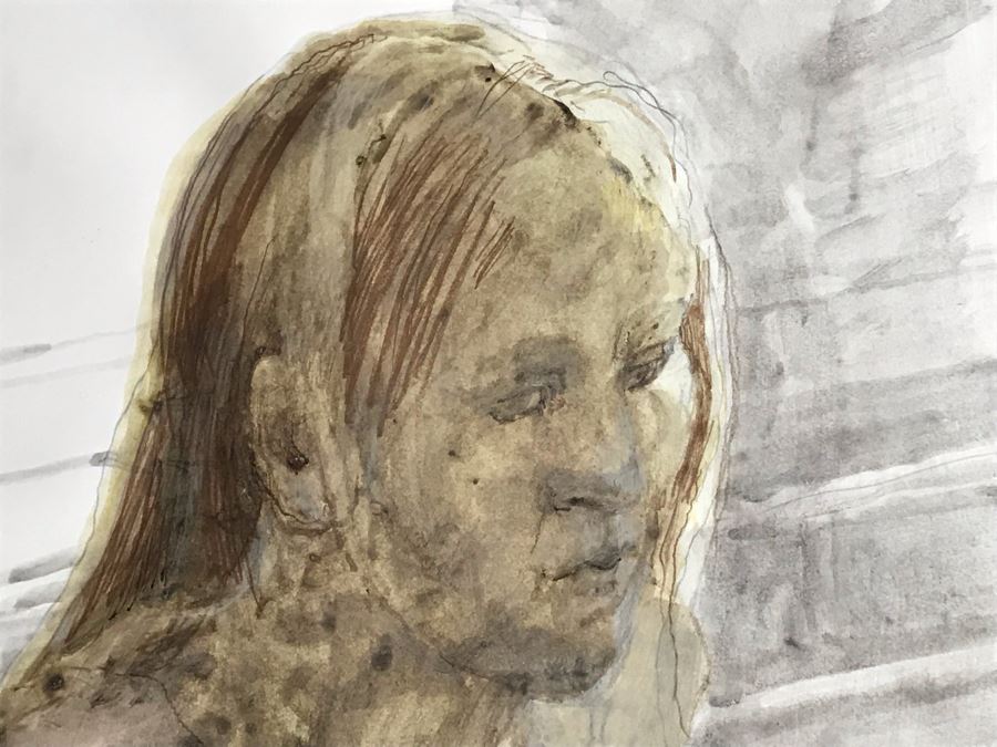 John Lincoln (1933-2009) Original Framed Painting On Paper (Attended Chouinard Art Institute In LA) 17 X 23 [Photo 6]