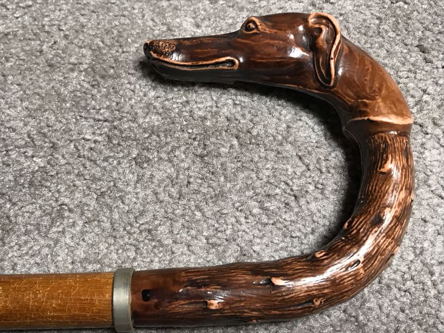 Set Of Three Vintage Canes Walking Sticks 36L [Photo 12]