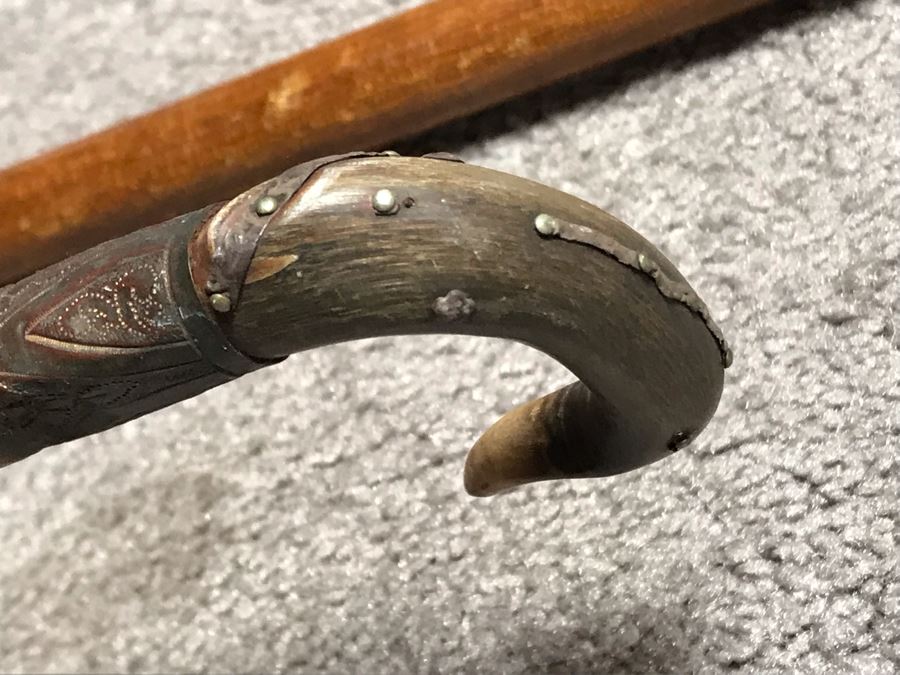 Set Of Three Vintage Canes Walking Sticks 36L [Photo 9]