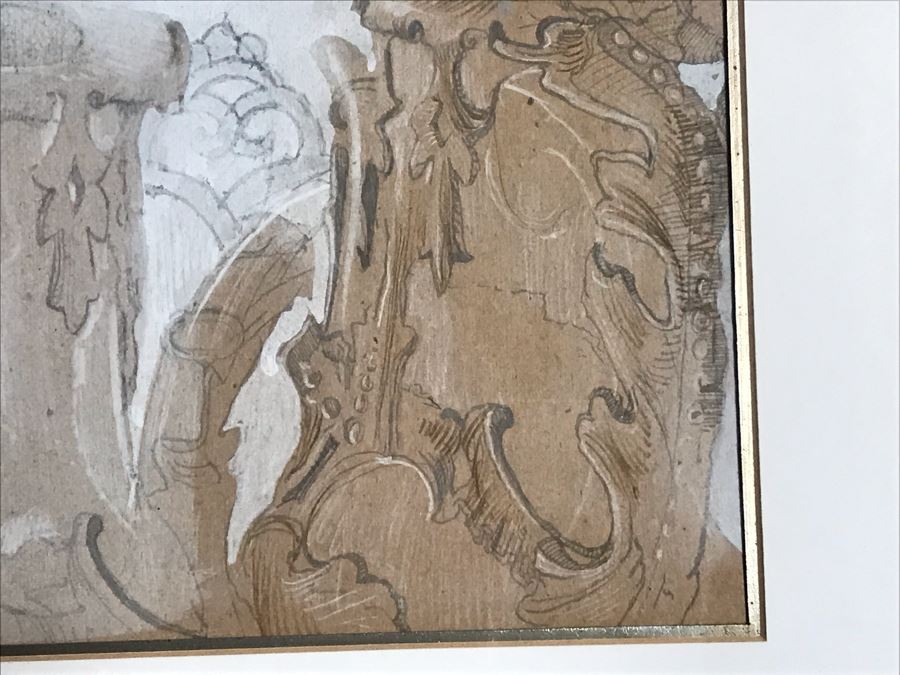 John Lincoln (1933-2009) Original Framed Painting On Paper (Attended Chouinard Art Institute In LA) 17 X 23 [Photo 10]