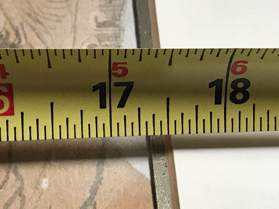 John Lincoln (1933-2009) Original Framed Painting On Paper (Attended Chouinard Art Institute In LA) 17 X 23 [Photo 12]