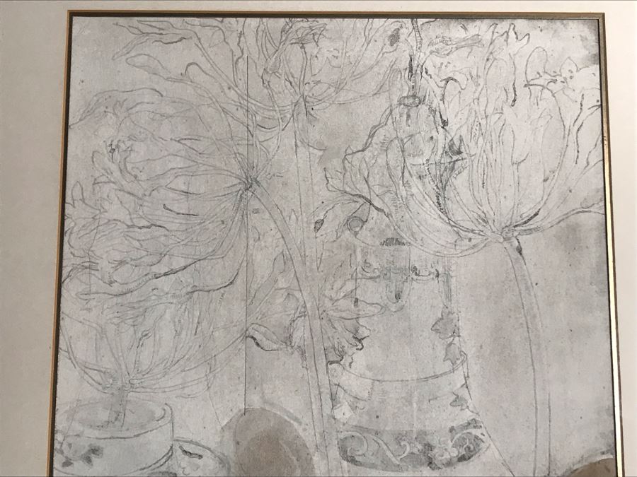 John Lincoln (1933-2009) Original Framed Painting On Paper (Attended Chouinard Art Institute In LA) 17 X 23 [Photo 6]