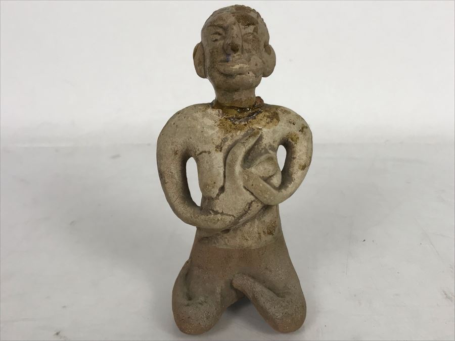 pre columbian terracotta figures