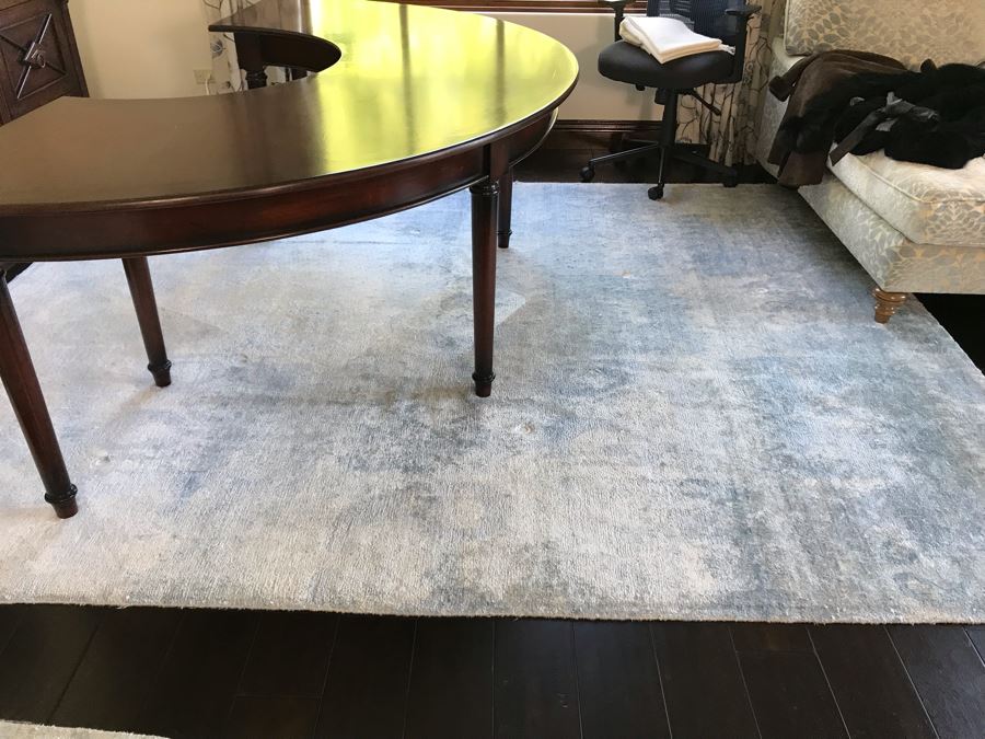 Wool Area Rug Bamboo SK IKAT 8'0' X 10'3' (Retails $3,000) [Photo 2]