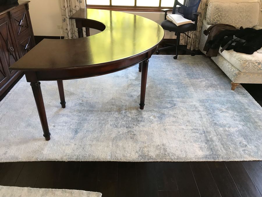 Wool Area Rug Bamboo SK IKAT 8'0' X 10'3' (Retails $3,000) [Photo 4]