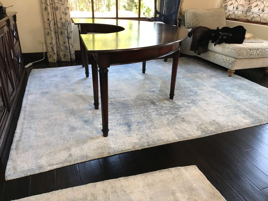 Wool Area Rug Bamboo SK IKAT 8'0' X 10'3' (Retails $3,000) [Photo 5]