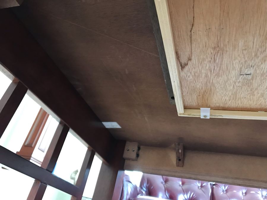 Wooden 2-Tier Coffee Table With Drawer 50W X 29.5D X 18H [Photo 7]