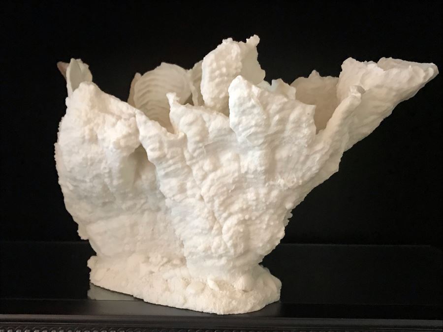 Pair Of Faux Coral Sculptures (Larger Is 14W) [Photo 10]