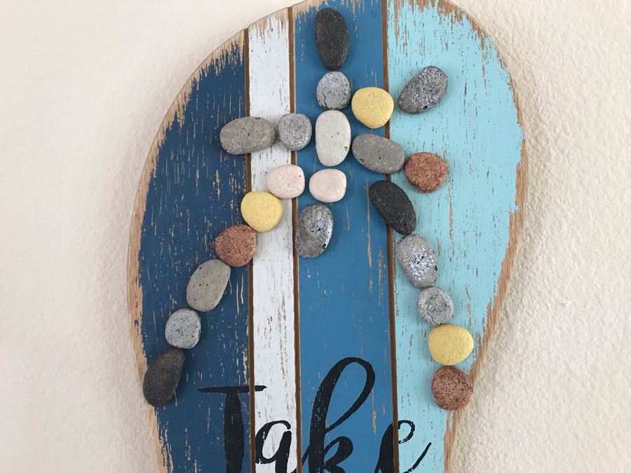 Wall Decor Sign: Take Me To The Ocean 8W X 16H [Photo 3]