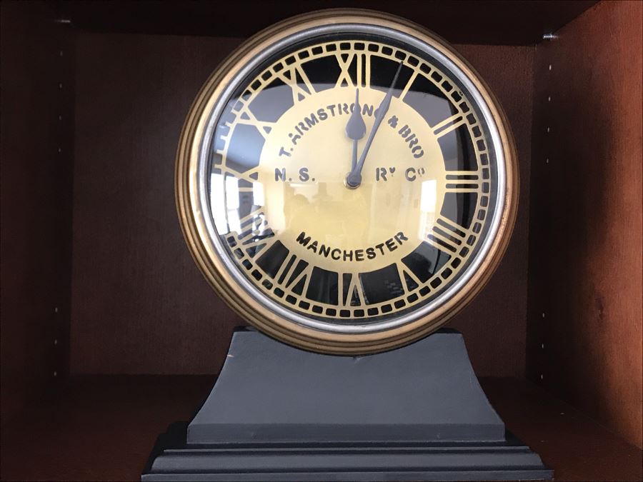 T. Armstrong & Bro Manchester Quartz Clock 10W X 12H