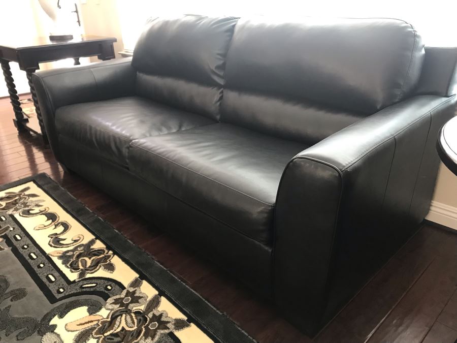 DuraBlend Blended Leather Sofa Couch 78W X 38D X 38H [Photo 2]