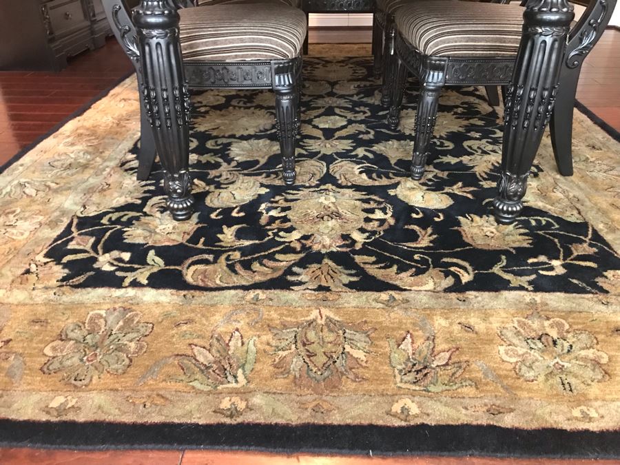 Handmade 100% Virgin Wool Area Rug Made In India 8' X 11' [Photo 2]