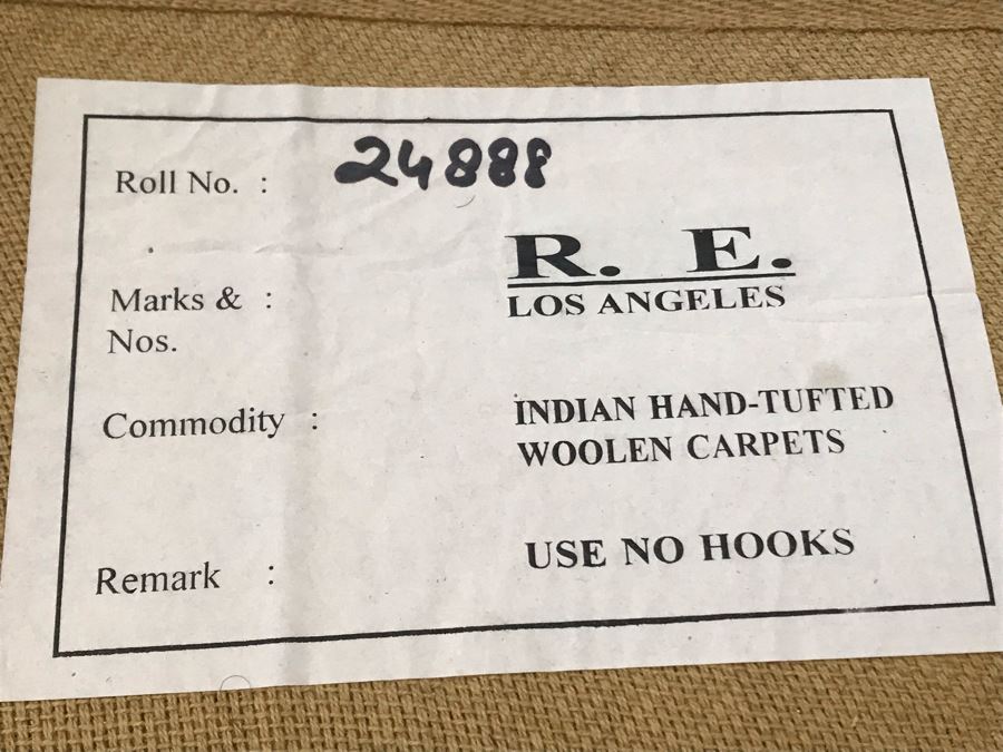 The Kingsley House 100% Virgin Wool Area Rug Made In India 8' X 10' [Photo 10]