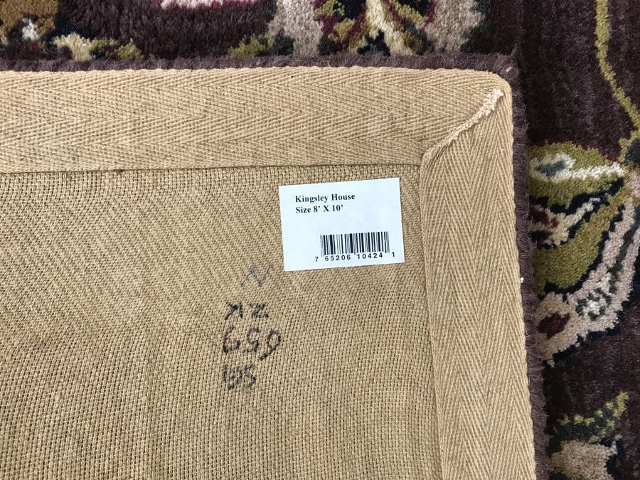 The Kingsley House 100% Virgin Wool Area Rug Made In India 8' X 10' [Photo 5]