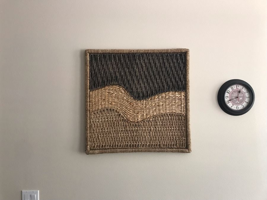 Woven Artwork Wall Decor 28 X 27 [Photo 4]