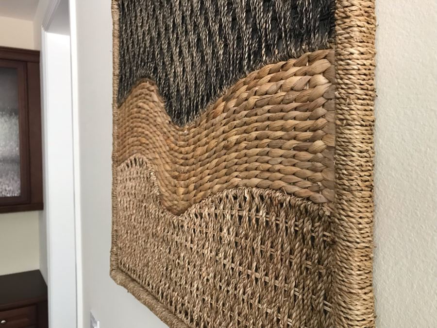 Woven Artwork Wall Decor 28 X 27 [Photo 3]