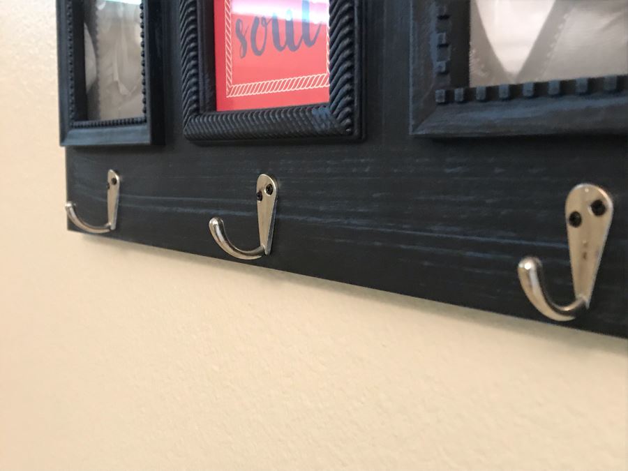 Picture Frame With Shadowbox Framed Anchors And Three Hooks: Love Anchors The Soul 17 X 17 [Photo 5]