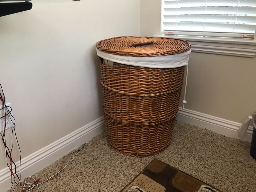 Wicker Laundry Basket 20W X 24H [Photo 2]