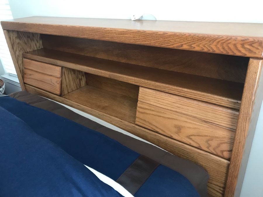 Full Size Bed With 8-Drawers Underneath Bed - Includes Mattress 87L X 58W X 50H [Photo 6]