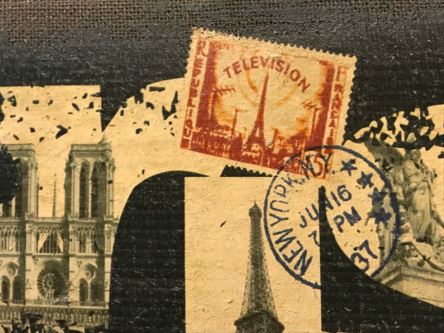 Wall Decor Canvas Print Paris 32W X 12H [Photo 3]