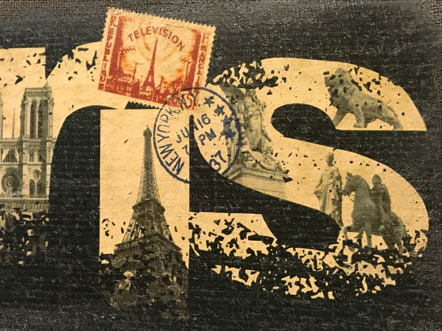 Wall Decor Canvas Print Paris 32W X 12H [Photo 2]