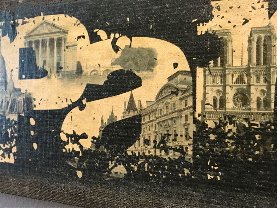 Wall Decor Canvas Print Paris 32W X 12H [Photo 4]