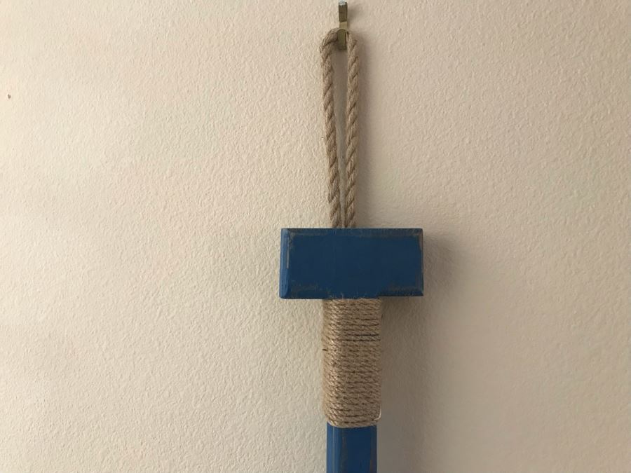 Decorative Wooden Rowing Oar Wall Decor 48L [Photo 4]