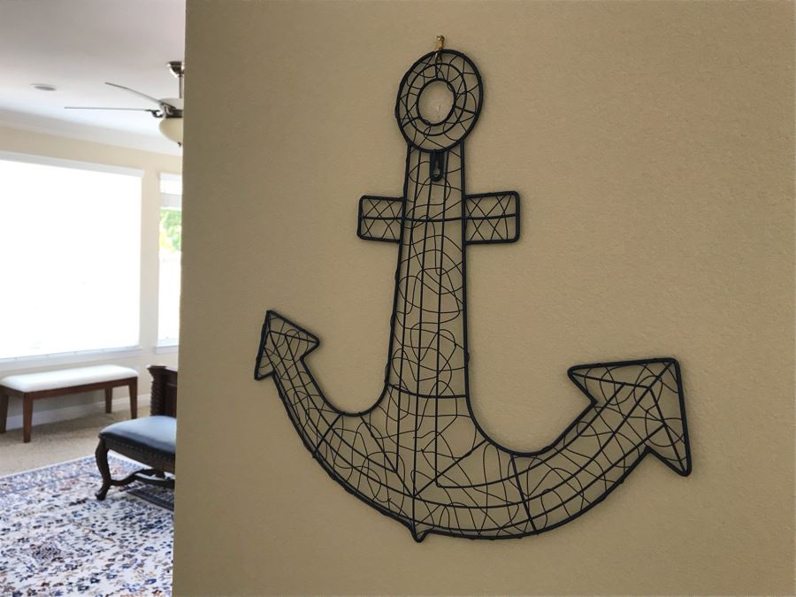 Metal Anchor Wall Decor 21W X 20H [Photo 3]