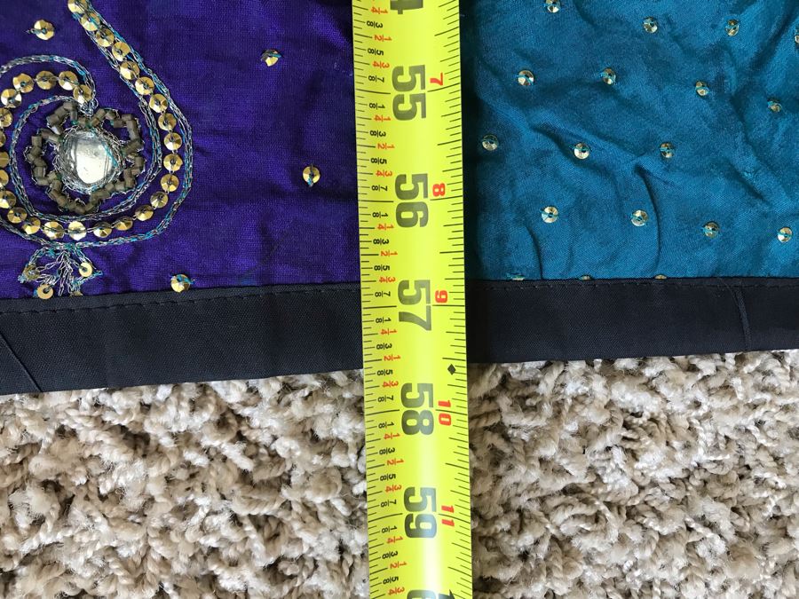 Handmade Quilt From India 38 X 57 [Photo 11]