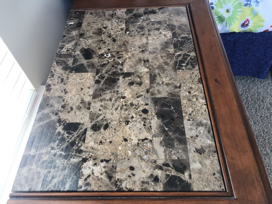 Kathy Ireland Home Bedroom Furniture Set Includes: California King Size Bed With Lady Americana Bamboo Mattress And Boxspring And Bedding, Highboy Dresser, Long Dresser And Pair Of Nightstands - See Details For Measurements [Photo 5]