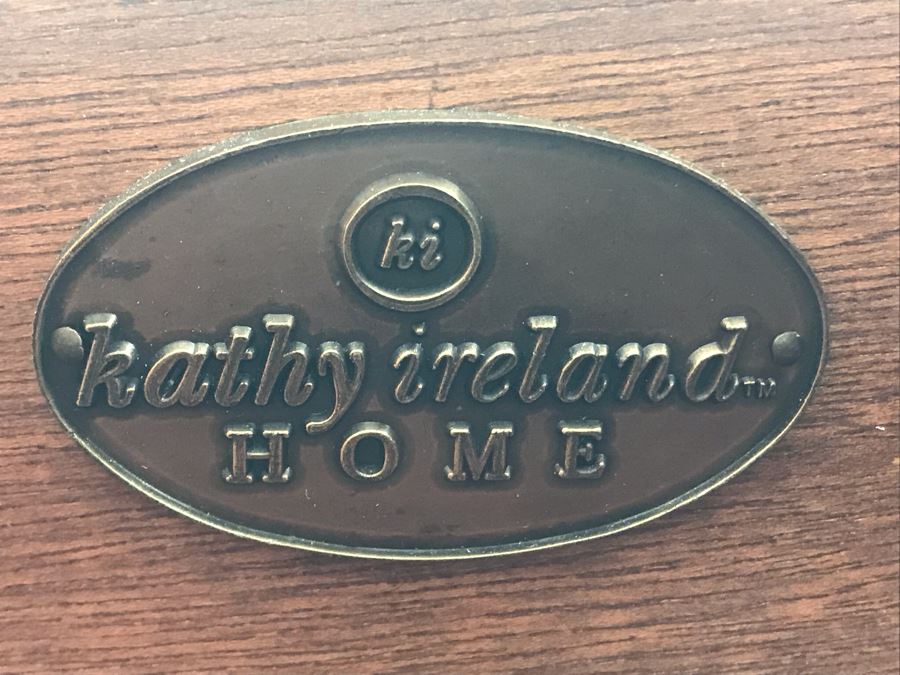 Kathy Ireland Home Bedroom Furniture Set Includes: California King Size Bed With Lady Americana Bamboo Mattress And Boxspring And Bedding, Highboy Dresser, Long Dresser And Pair Of Nightstands - See Details For Measurements [Photo 6]