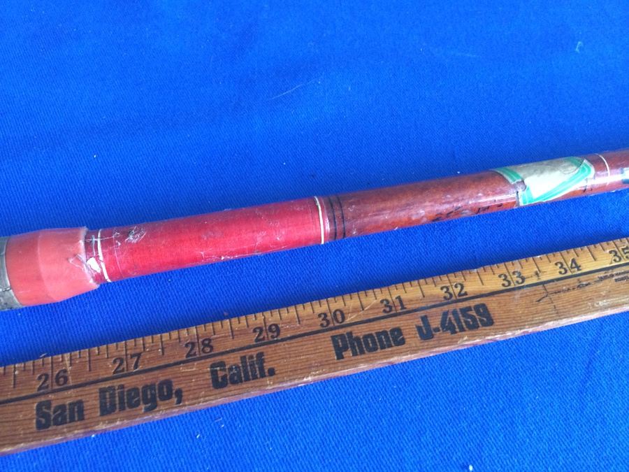 Vintage Deep Sea Fishing Pole [Photo 3]