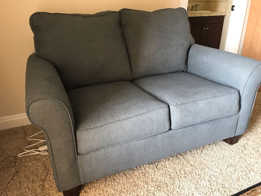 Ashley Furniture Like New Upholstered Loveseat Sofa Sleeper 57W X 37D X 38H [Photo 3]
