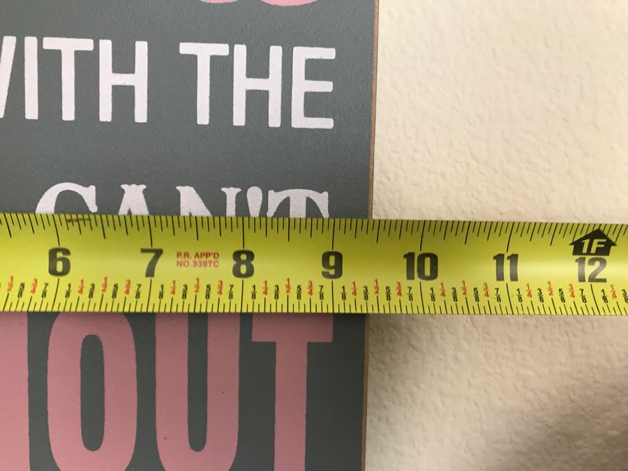 Wall Decor Sign: Don't Spend Your Life 9.5 X 23.5 [Photo 2]