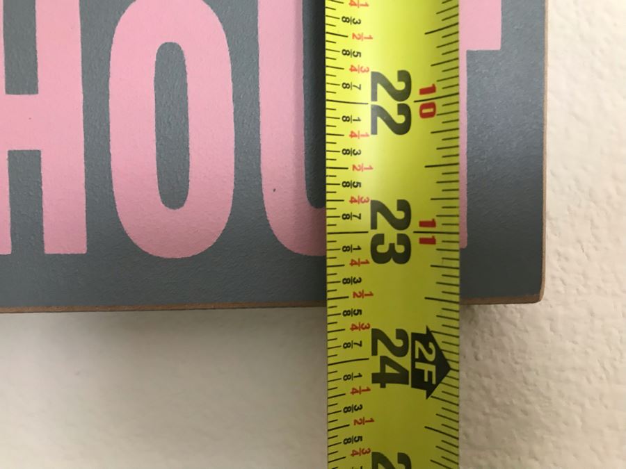 Wall Decor Sign: Don't Spend Your Life 9.5 X 23.5 [Photo 3]