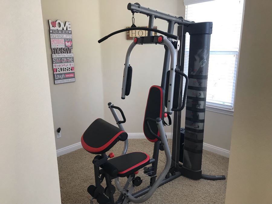 Weider Pro 4300 Weight System Like New 40W X 74D X 82H