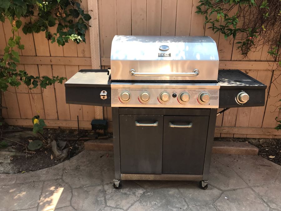 Propane BBQ Grill By Backyard Grill 56W X 21D X 48H [Photo 1]