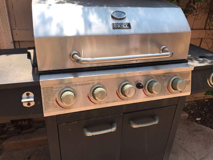 Propane BBQ Grill By Backyard Grill 56W X 21D X 48H [Photo 3]