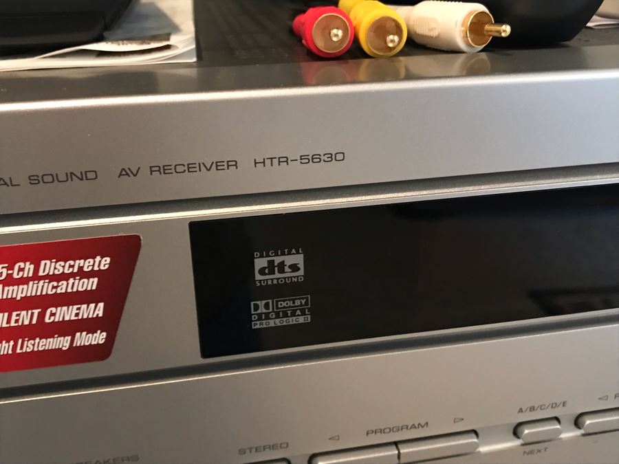 YAMAHA Natural Sound AV Receiver HTR-5630 [Photo 3]