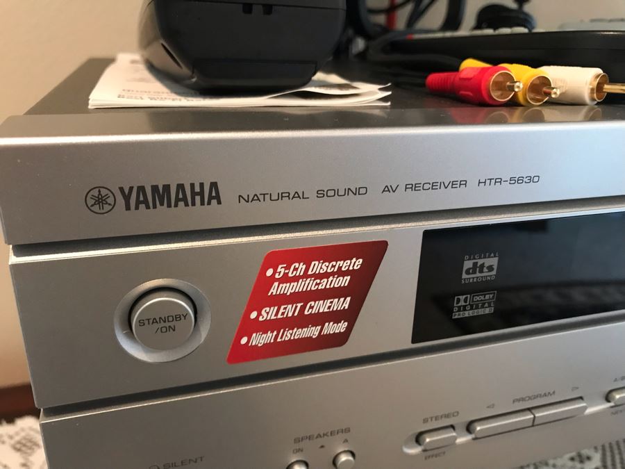 YAMAHA Natural Sound AV Receiver HTR-5630 [Photo 2]