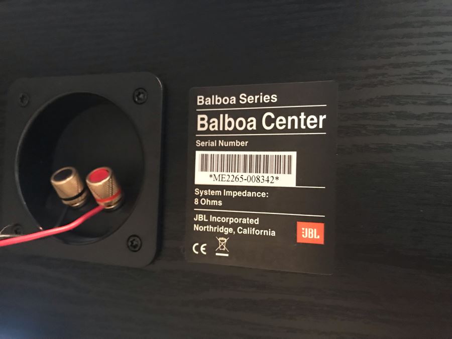 JBL Balboa Series Balboa Center Speaker 18W X 10D X 6H [Photo 3]