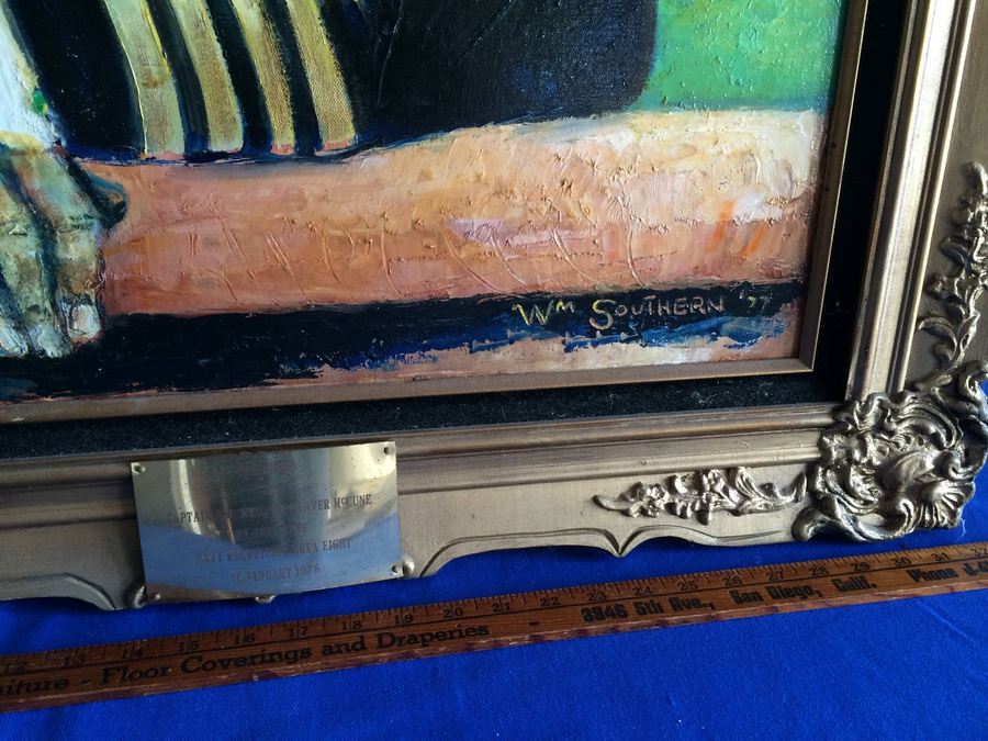 U.S. Naval Original Oil Portrait [Photo 5]