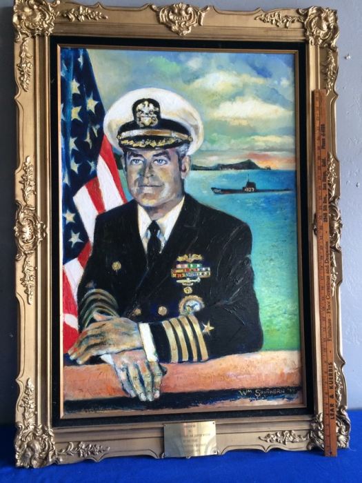 U.S. Naval Original Oil Portrait [Photo 8]