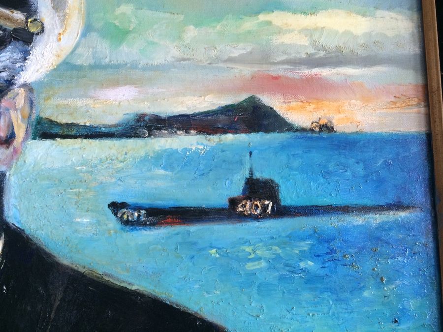 U.S. Naval Original Oil Portrait [Photo 3]