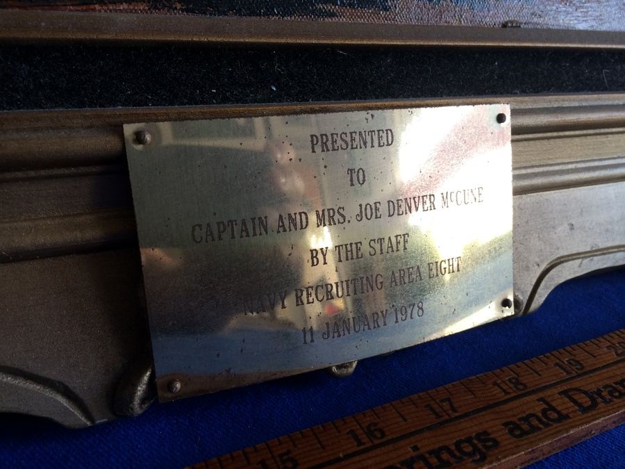 U.S. Naval Original Oil Portrait [Photo 6]