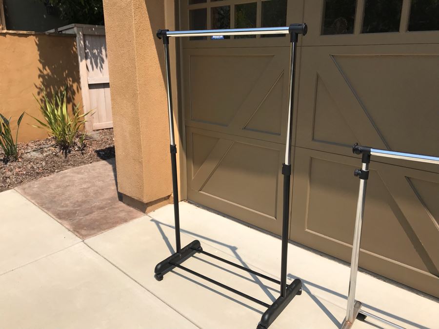 Pair Of Rolling Racks [Photo 2]