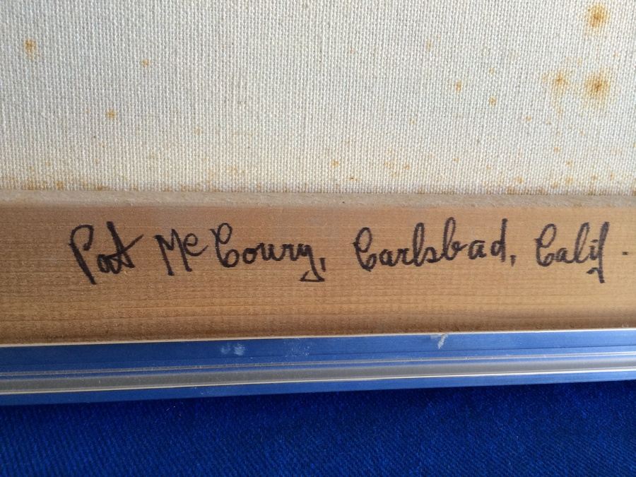 Original Artwork Sailboat on Canvas by Pat McCoury - Carlsbad, CA Artist [Photo 6]