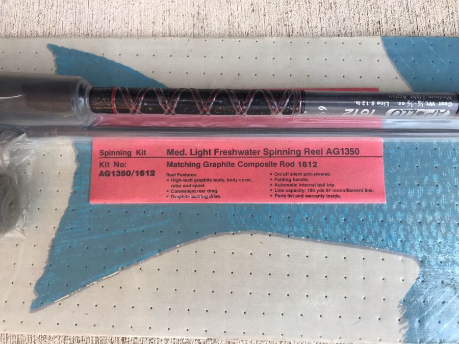 New Daiwa Graphite Fishing Rod And Reel Freshwater Spinning Kit [Photo 3]