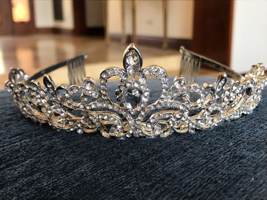 Crystal Tiara Crown [Photo 4]