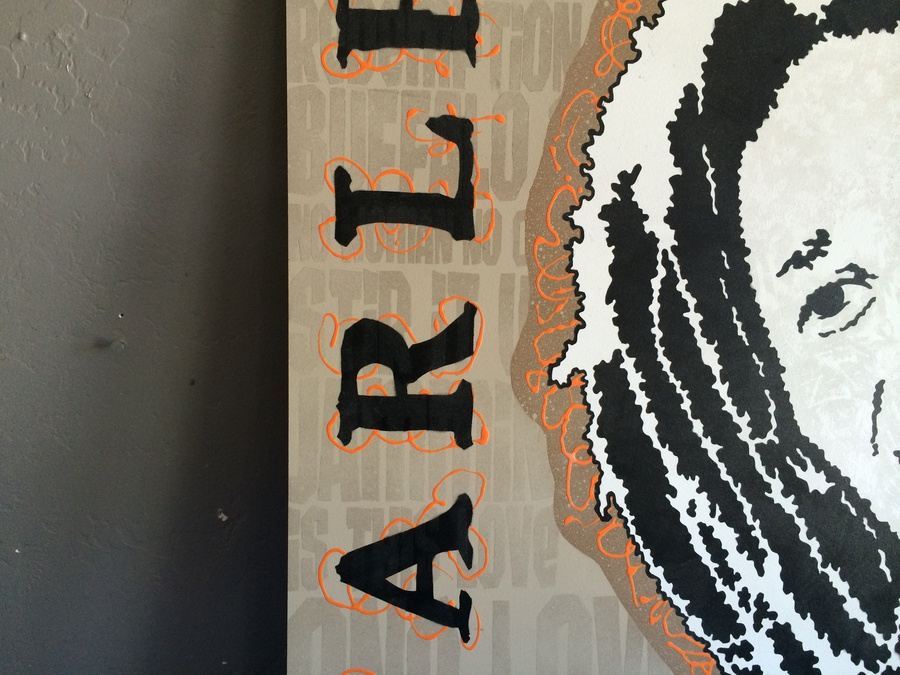 Original Artwork - Bob Marley by Local Artist Tori Powroznik [Photo 3]